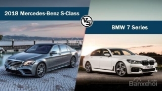 So sánh BMW 7-Series và Mercedes-Benz S-Class 2018