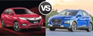 So sánh Hyundai Kona và Honda HR-V qua hình ảnh