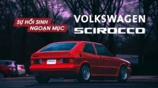 Sự hồi sinh ngoạn mục của chiếc Volkswagen Scirocco Mk1