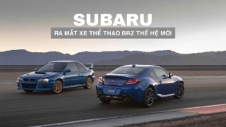Subaru ra mắt xe thể thao BRZ thế hệ mới