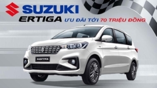 Suzuki tung ưu đãi tới 70 triệu đồng cho Ertiga