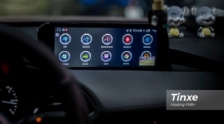 Thử nghiệm màn hình Android dành riêng cho Mazda3 2020: Kích cỡ như màn hình 