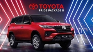 Toyota Fortuner với gói nâng cấp Pride Package II tại Thái