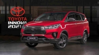 Toyota Innova 2021 bản facelift bắt đầu được mở bán tại Malaysia, giá từ 650 triệu đồng