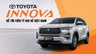 Toyota Innova 2023 dễ tới tiền tỷ khi về Việt Nam: Tách biệt với Veloz, công nghệ hơn Fortuner
