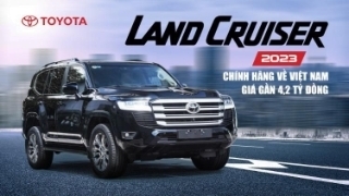 Toyota Land Cruiser 2023 chính hãng về Việt Nam: Giá gần 4,2 tỷ đồng, thêm option như xe nhập Trung Đông