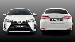 Toyota Vios 2021 có những thay đổi gì?