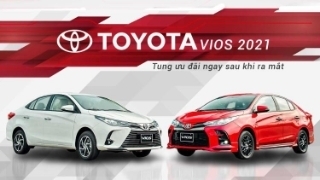 Toyota Vios 2021 tung ưu đãi ngay sau khi ra mắt