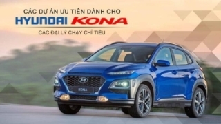 Ưu đãi khủng dành cho Hyundai Kona: Các đại lý chạy chỉ tiêu
