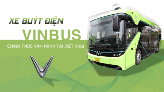 Xe buýt điện thông minh VinBus chính thức vận hành tại Việt Nam