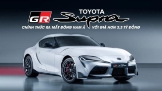 Xe thể thao Toyota GR Supra 2022 chính thức ra mắt Đông Nam Á với giá hơn 3,3 tỷ đồng