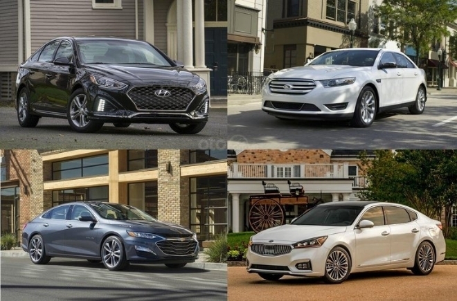 10 mẫu sedan rộng rãi nhất trong năm 2019
