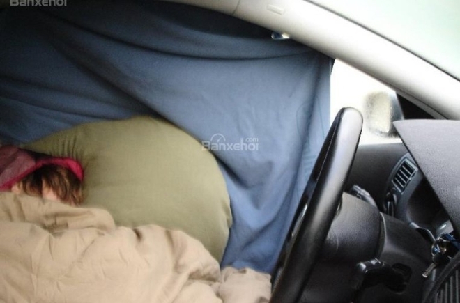 5 điều cần phải nhớ khi ngủ trong xe