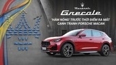 80 chiếc Maserati Grecale xếp hình dài hơn 100m ''hâm nóng'' trước thời điểm ra mắt cạnh tranh Porsche Macan
