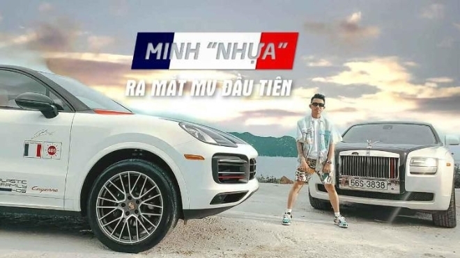 Đại gia Minh “Nhựa” ra mắt MV đầu tiên, không thể thiếu xe sang tiền tỷ