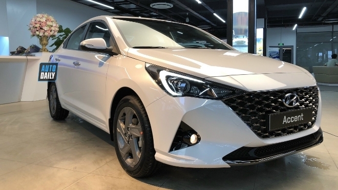 Ảnh thực tế Hyundai Accent 2021 tại đại lý