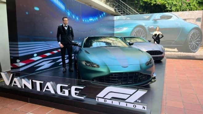Aston Martin ra mắt Vantage F1 Edition và DB11 V8 Coupe nâng cấp tại Việt Nam