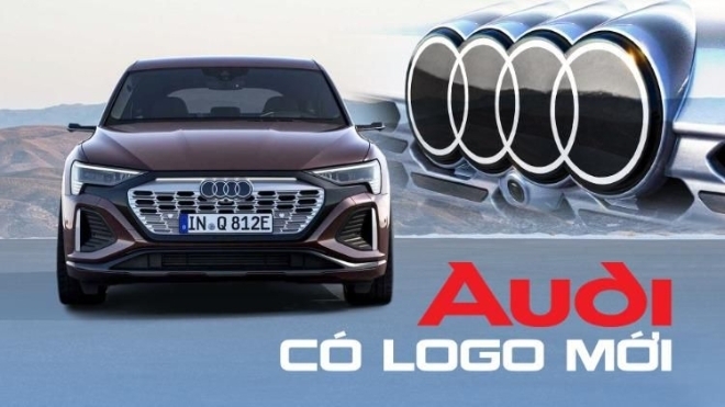 Audi có logo mới