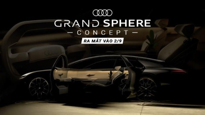 Audi Grandsphere Concept chốt lịch ra mắt vào 2/9, bản xem trước của A8 thế hệ mới