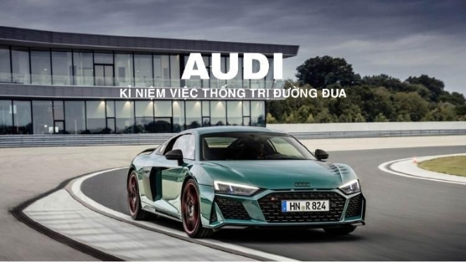Audi kỉ niệm việc thống trị đường đua Nürburgring với R8 phiên bản đặc biệt