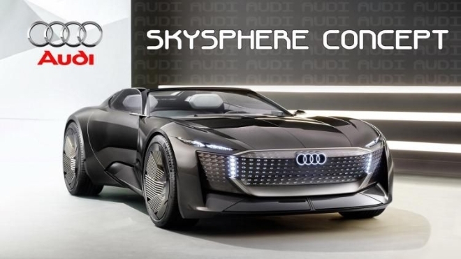Audi Skysphere Concept có thể thay đổi trục cơ sở theo ý muốn ?