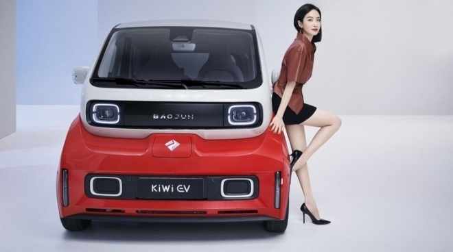 Baojun KiWi EV - Xe điện đô thị, thiết kế nhỏ gọn, kỳ cục với giá rẻ chỉ từ 246 triệu đồng