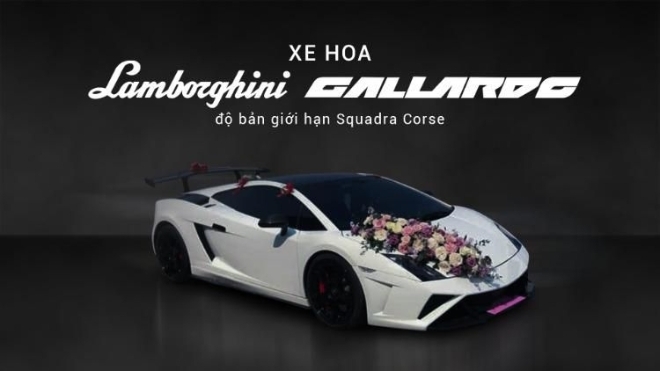 Bất ngờ với siêu xe hoa Lamborghini Gallado độ bản giới hạn Squadra Corse