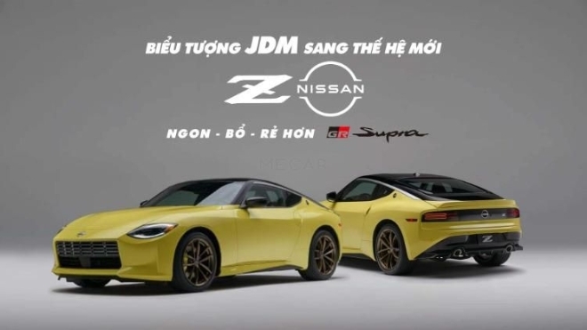 Biểu tượng JDM Nissan Z sang thế hệ mới, phả hơi nóng vào mặt Toyota GR Supra bởi “ngon bổ rẻ” hơn