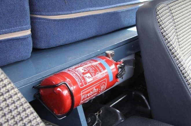 Bình chữa cháy cũng có thể gây nổ trong ô tô