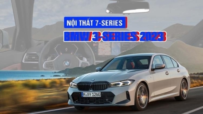 BMW 3-Series 2023 chính thức trình làng, nội thất như 7-Series