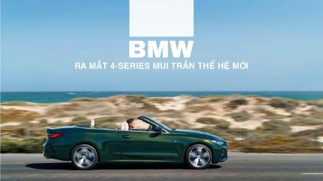 BMW ra mắt 4-Series mui trần thế hệ mới
