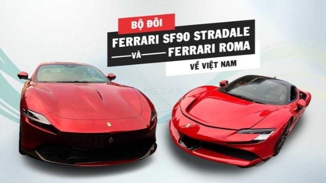 Bộ đôi Ferrari SF90 Stradale và Roma về Việt Nam
