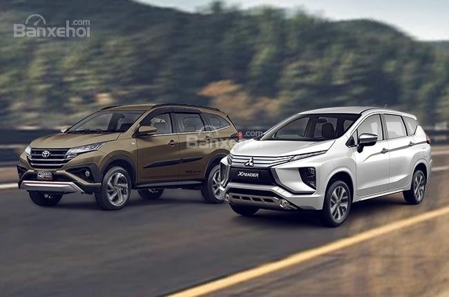 Bộ đôi xe nhập giá rẻ sắp về Việt Nam: Chọn Mitsubishi Xpander hay Toyota Rush?