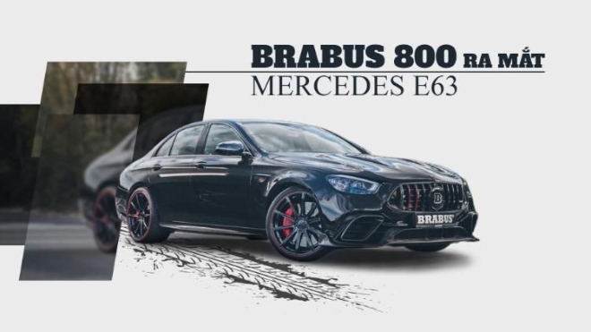 Brabus Mercedes-AMG E-Class ra mắt