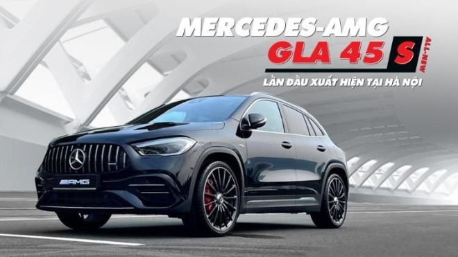 Cận cảnh Mercedes-AMG GLA 45 S thế hệ mới lần đầu xuất hiện tại Hà Nội