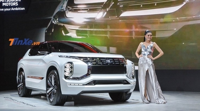 Cận cảnh Mitsubishi GT-PHEV - xe SUV đến từ tương lai - tại triển lãm VMS 2019