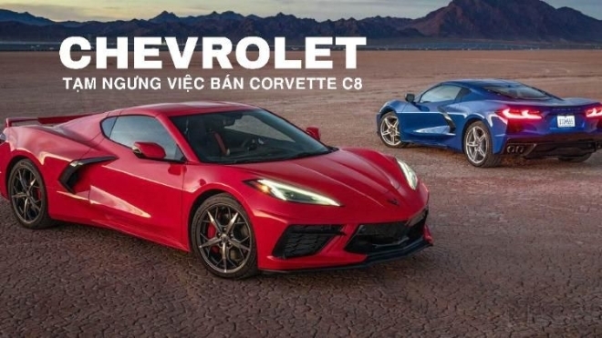 Chevrolet tạm ngưng việc bán Corvette C8 vì lỗi phanh