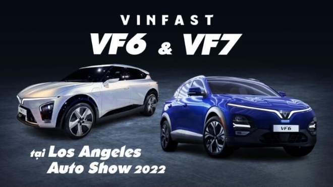 Chi tiết bộ đôi VinFast VF 6 và VF 7 tại Los Angeles Auto Show 2022