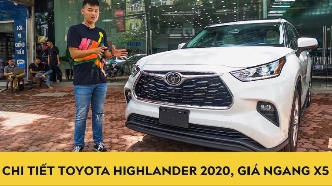 Chi tiết Toyota Highlander Limited 2020 về Hà Nội - Giá ngang BMW X5, Mercedes GLE