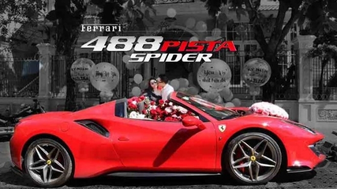 Chiếc siêu xe bí ẩn của đại gia Hoàng Kim Khánh đã lộ diện: Chính là Ferrari 488 Pista Spider!