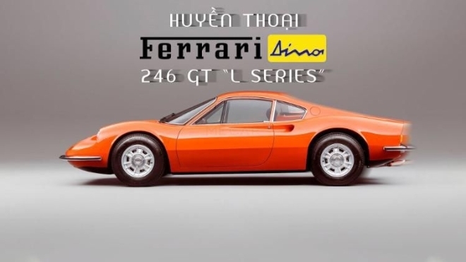Chiêm ngưỡng huyền thoại Ferrari Dino 246 GT “L Series” được phục chế cực kỳ tinh xảo