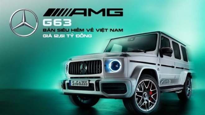 Đại lý báo Mercedes-AMG G 63 bản siêu hiếm về Việt Nam: Giá 12,61 tỷ đồng, chiều giới nhà giàu không thích đụng hàng