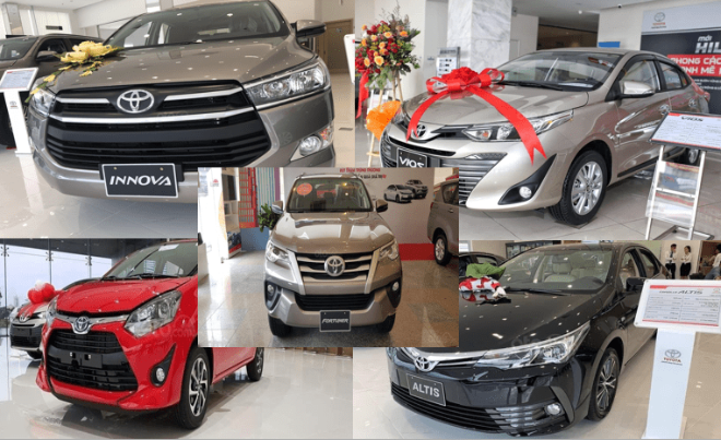 Đại lý Toyota đang ưu đãi, giảm giá những mẫu xe nào?