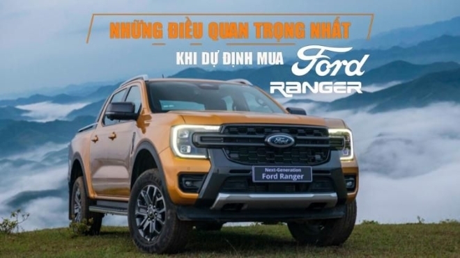 Đang dự định mua Ford Ranger thế hệ mới 2022? Đây là những điều quan trọng nhất mà bạn cần biết!