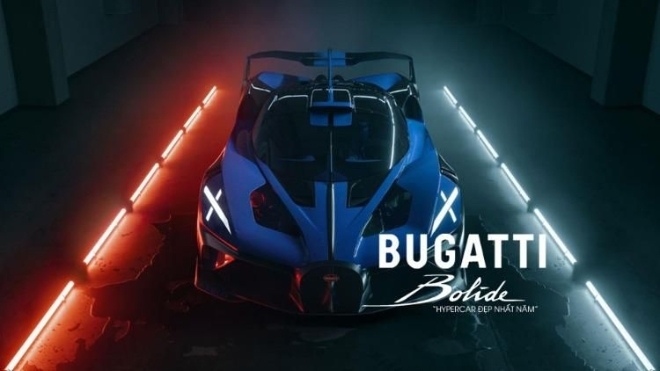 Danh hiệu “Hypercar đẹp nhất năm” đã thuộc về Bugatti Bolide