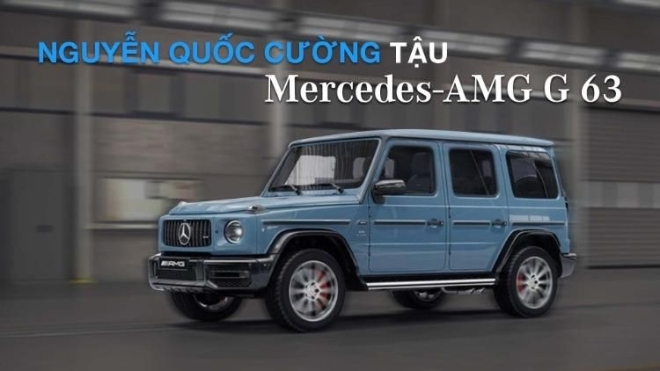 Doanh nhân Nguyễn Quốc Cường tậu Mercedes-AMG G 63 màu độc đón Tết
