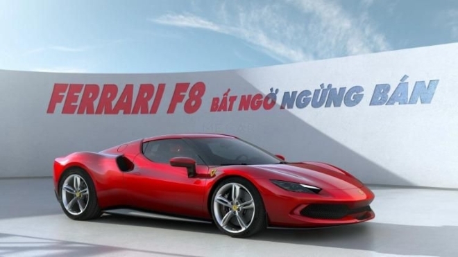Ferrari F8 - Siêu xe được nhiều đại gia Việt ưa chuộng bất ngờ bị ngừng bán