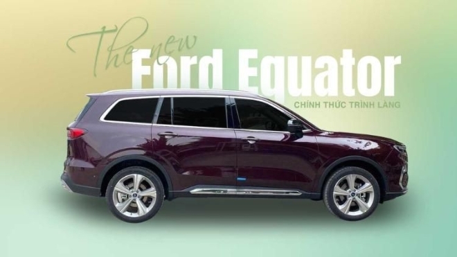 Ford Equator 2021 chính thức trình làng với 3 phiên bản 5 chỗ, 6 chỗ và 7 chỗ