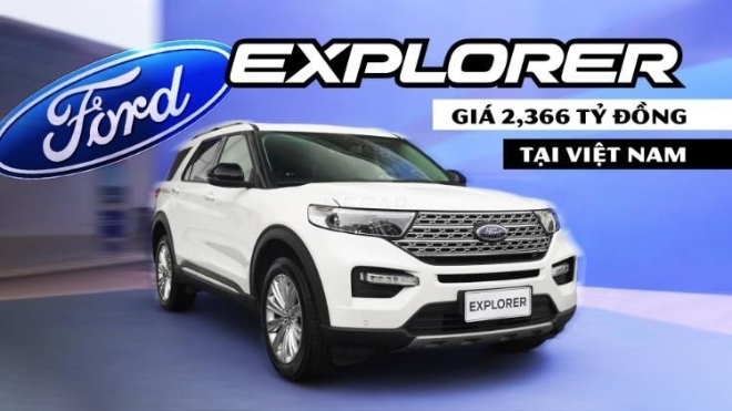 Ford Explorer 2022 giá 2,366 tỷ đồng tại Việt Nam - Trùm công nghệ phân khúc với nhiều nâng cấp vượt mặt Palisade, Teramont
