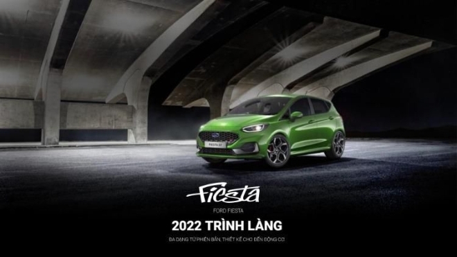 Ford Fiesta 2022 trình làng: Đa dạng từ phiên bản, thiết kế cho đến động cơ